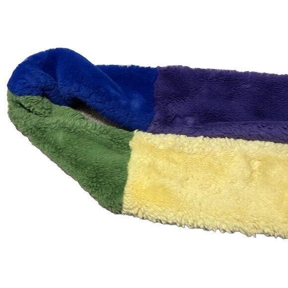 Lazy Oaf Cloud Women’s Scarf. Oversize Multicolor Statement Winter Warm Style - Picture 5 of 15